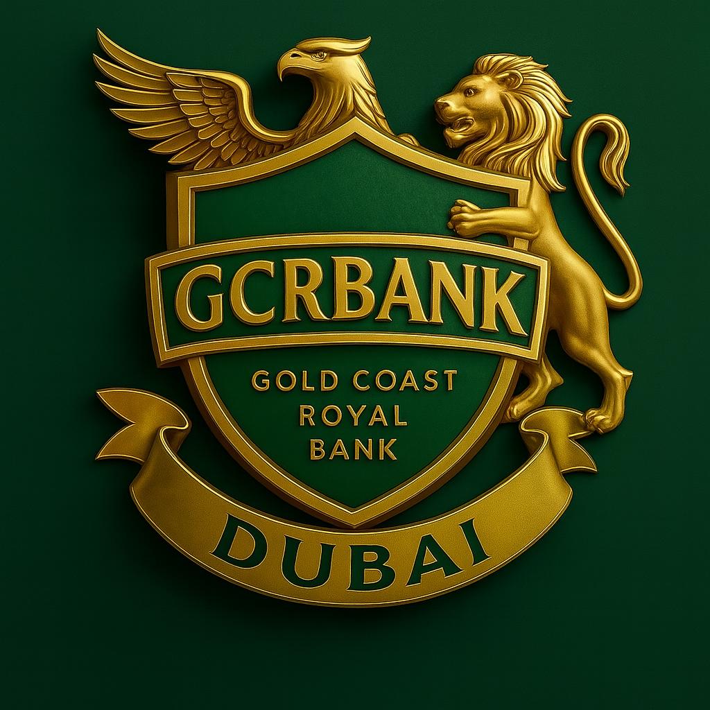 GCRBANK Dubai crest