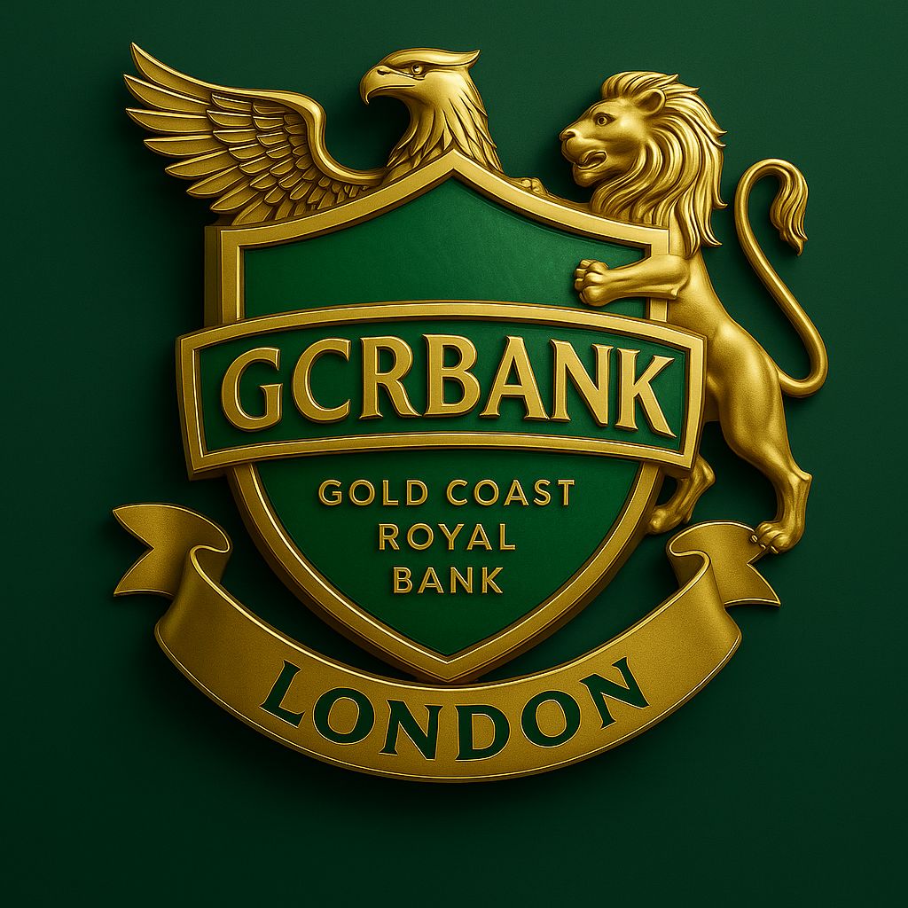 GCRBANK London crest